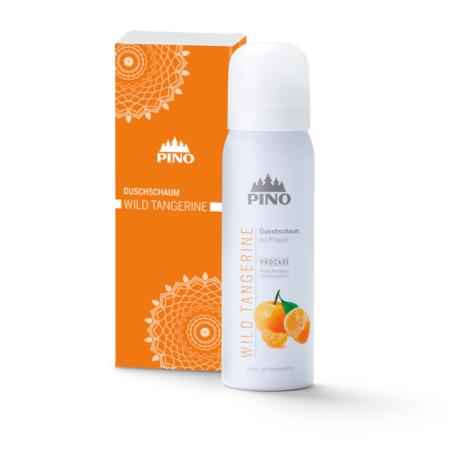 PINO Shower Me! Shower Wild Tangerine - dušivaht karbis, 75ml